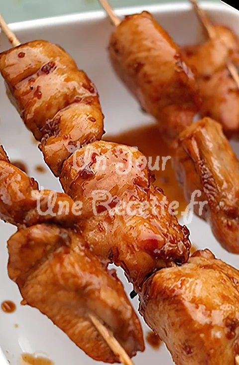 Photo de Blancs de poulet glacés au vinaigre balsamique au barbecue