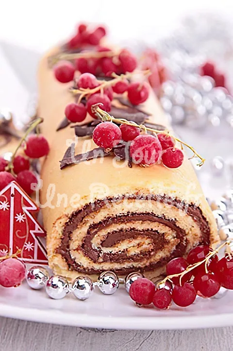 Photo de Bûche au chocolat
