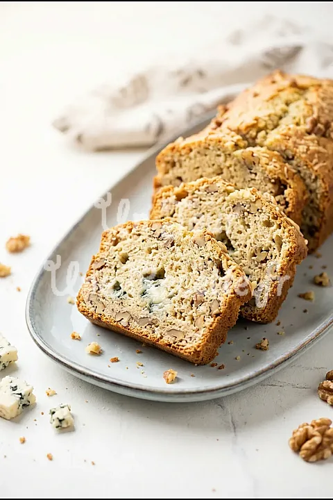 Photo de Cake au roquefort et noix