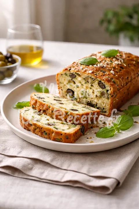 Photo de Cake aux olives et à la féta