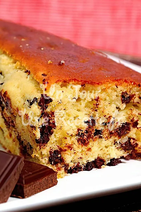 Photo de Cake aux pépites de chocolat
