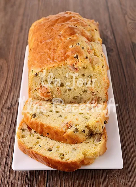 Photo de Cake au saumon fumé
