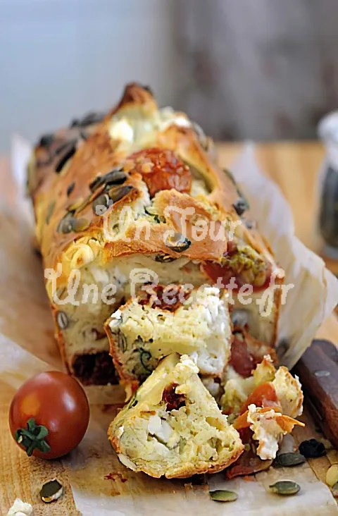 Photo de Cake tomates-féta