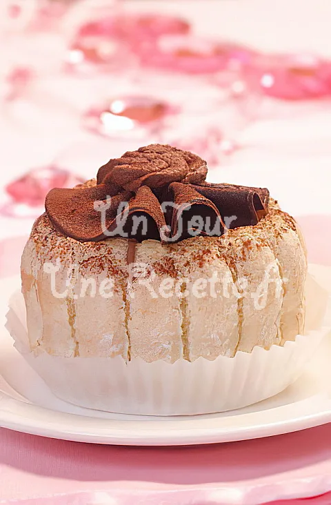 Photo de Charlotte au chocolat et aux poires
