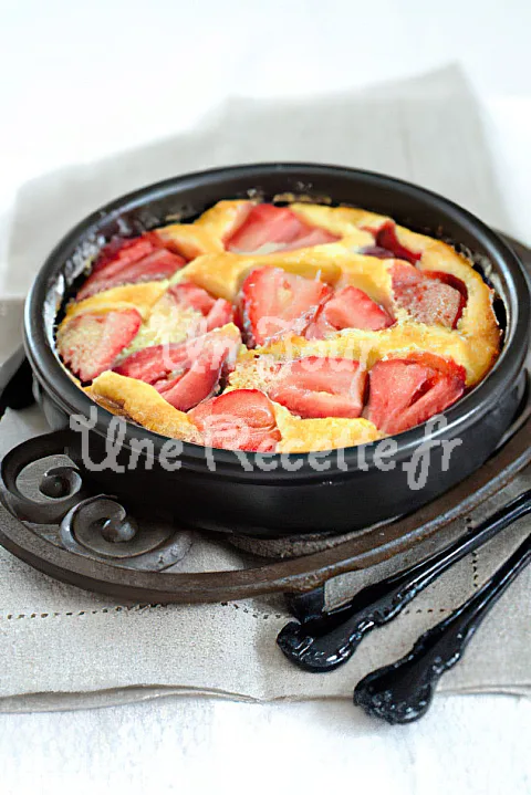 Photo de Clafoutis aux fraises