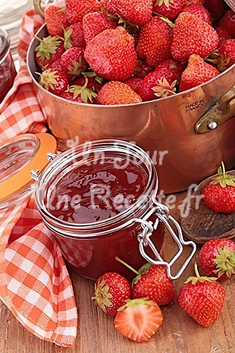 Photo de Confiture de fraises
