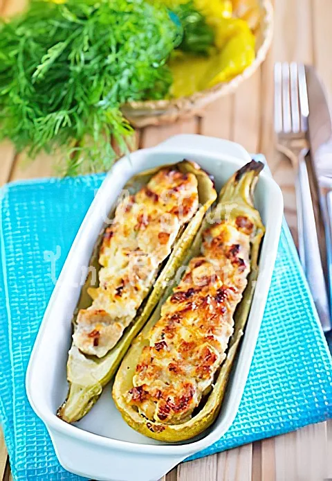 Photo de Courgettes gratinées