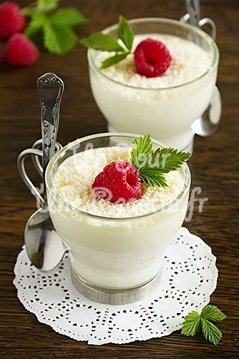 Photo de Crèmes au lait de coco