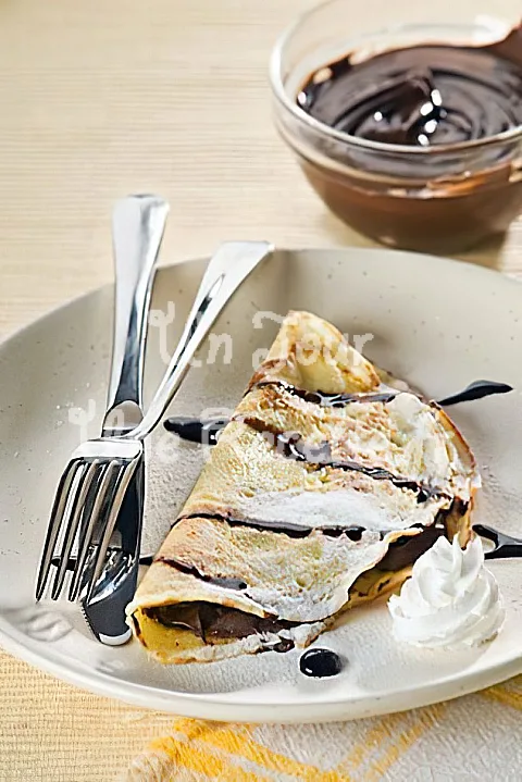 Photo de Crêpes au chocolat