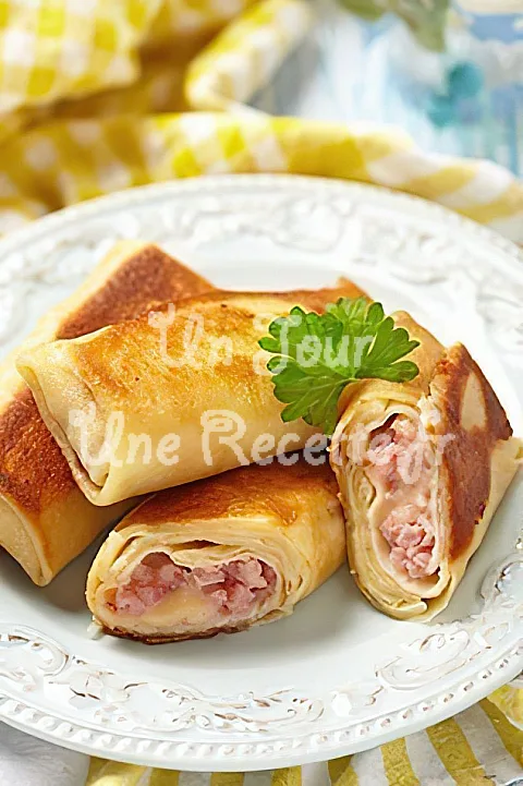 Photo de Crêpes jambon fromage
