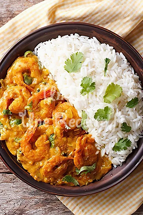 Photo de Crevettes à l'indienne