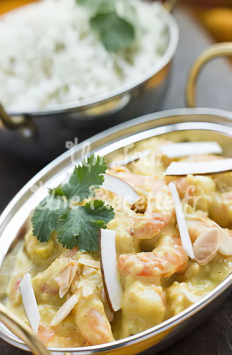 Photo de Crevettes korma