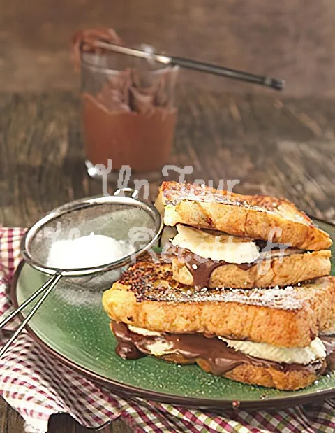 Photo de Croque banane nutella