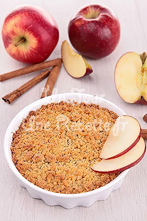 Photo de Crumble pommes cannelle