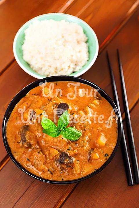 Photo de Curry d'aubergines
