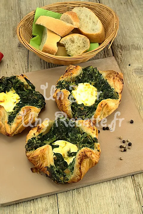 Photo de Feuilletés épinards chèvre