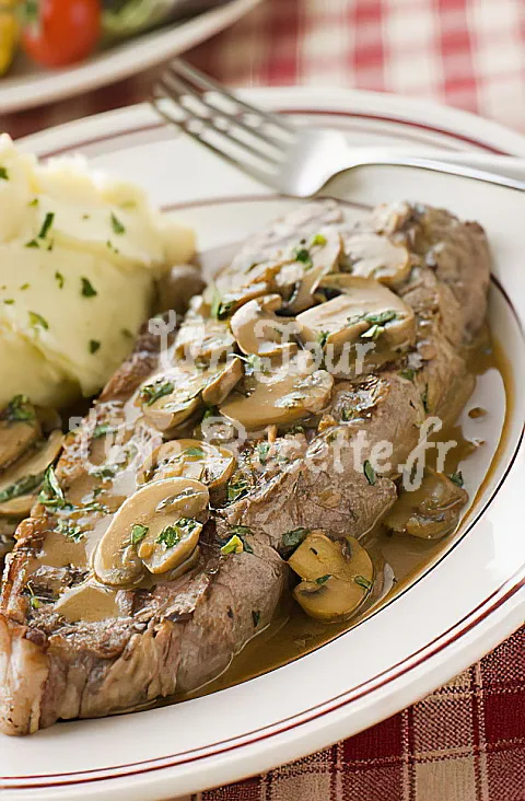 Photo de Filet de boeuf aux champignons
