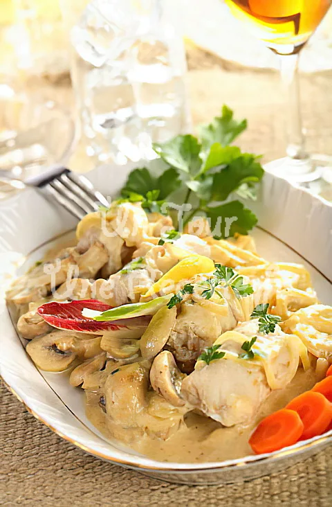 Photo de Filets de poisson aux champignons