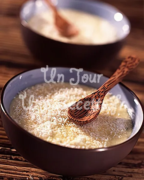 Photo de Flan au lait de coco