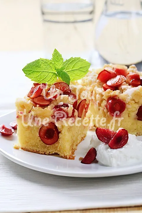 Photo de Gâteau aux cerises