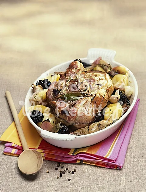 Photo de Gigot d'agneau au romarin