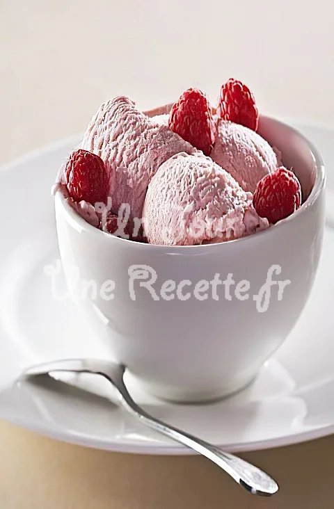 Photo de Glace à la framboise
