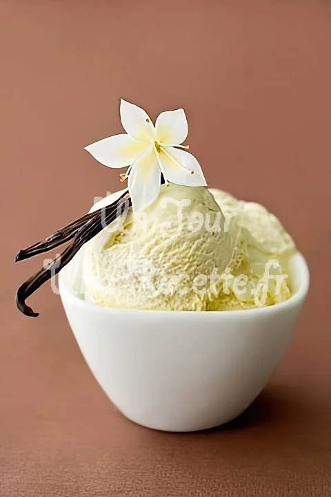 Photo de Glace à la vanille