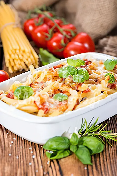 Photo de Gratin de macaroni à l'italienne