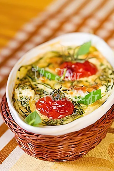 Photo de Gratin de tomates au chèvre
