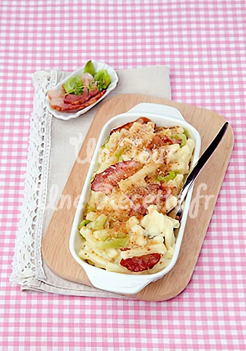 Photo de Gratin de macaroni et chorizo