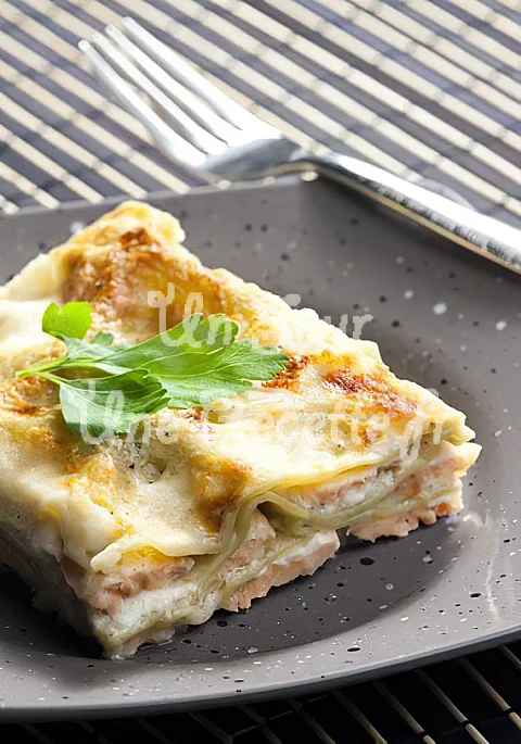 Photo de Lasagnes au saumon