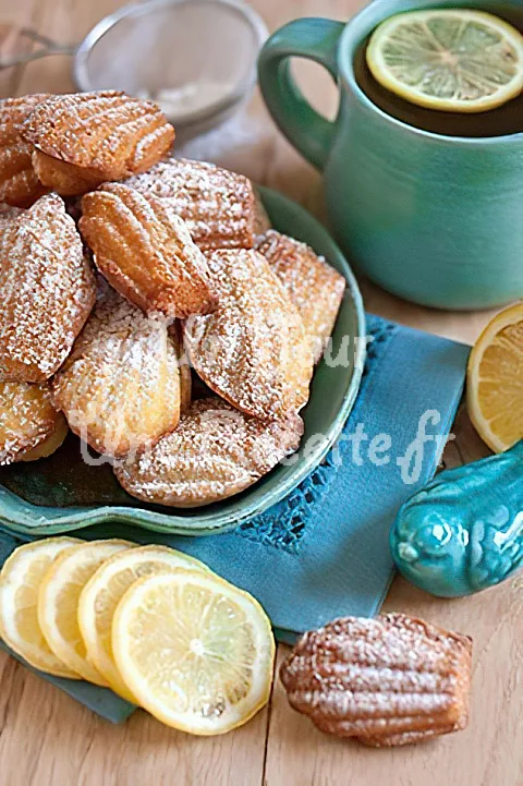 Photo de Madeleines au citron