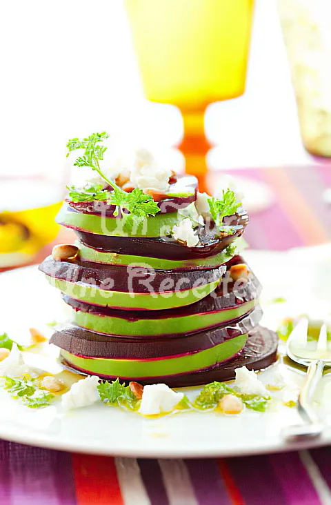 Photo de Millefeuille de betterave et pommes
