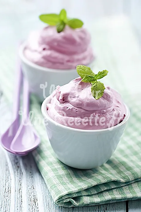 Photo de Mousse aux framboises