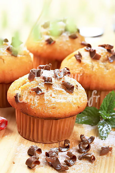 Photo de Muffins aux copeaux de chocolat
