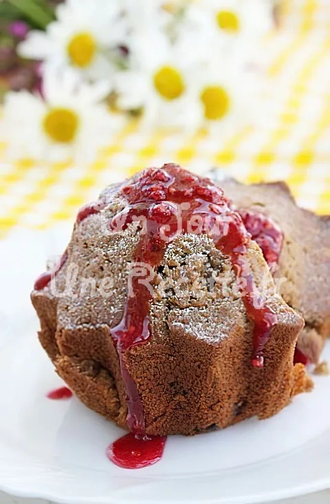 Photo de Muffins chocolat framboise