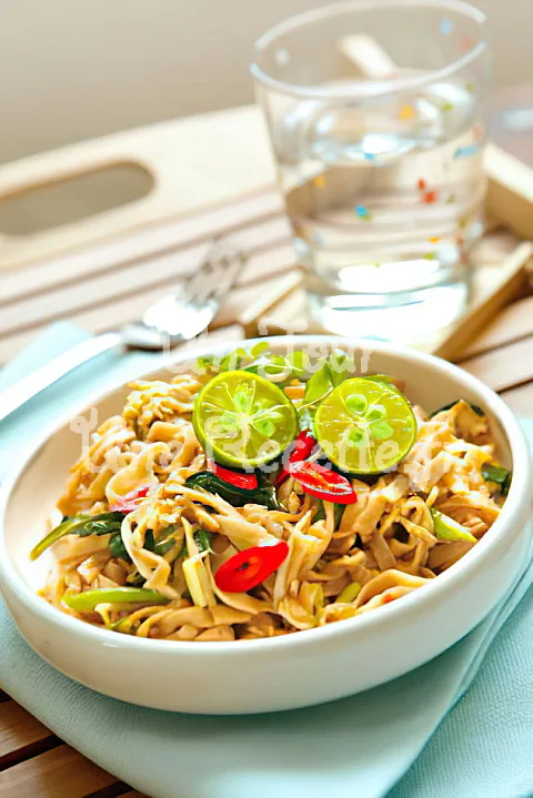 Photo de Nouilles de riz aux légumes