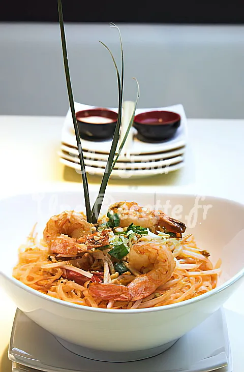 Photo de Pad thaï aux crevettes