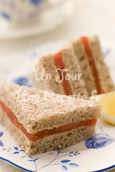 Photo de Pain surprise au saumon fumé