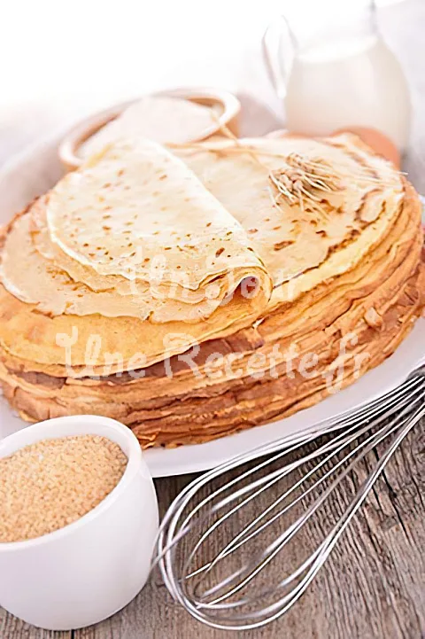 Photo de Pâte à crêpe sucrée