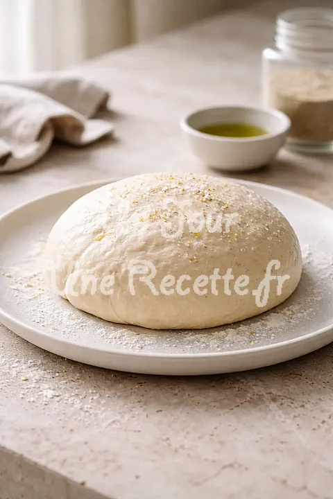 Photo de Pâte à pizza épaisse et moelleuse