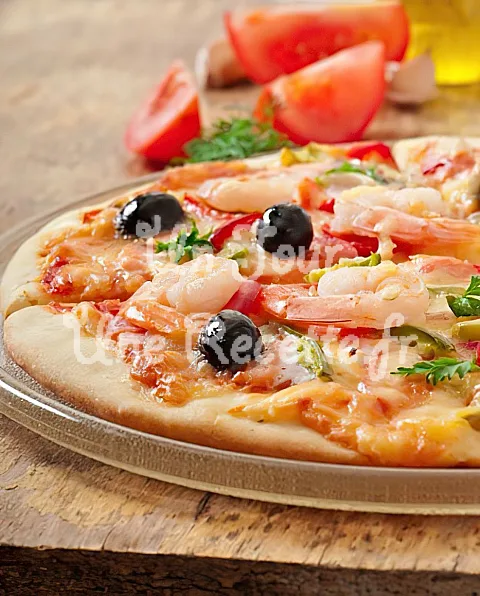 Photo de Pizza aux crevettes