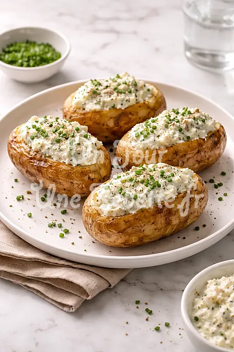 Photo de Pommes de terre au boursin