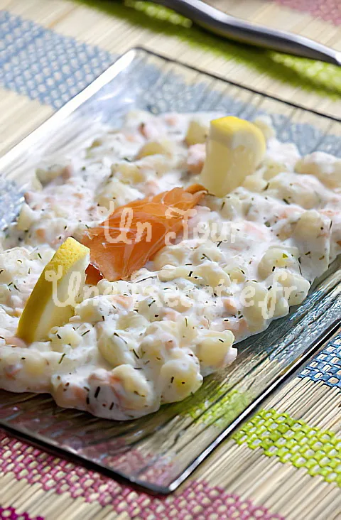Photo de Pommes de terre au saumon