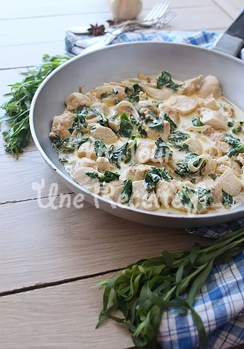 Photo de Poulet à l'estragon
