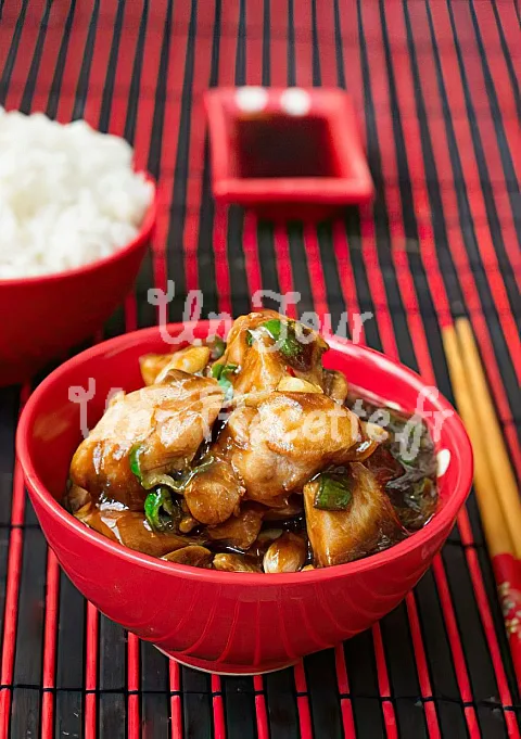 Photo de Poulet sauté aux noix de cajou