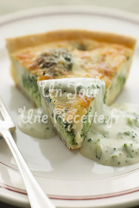 Photo de Quiche aux brocolis et roquefort
