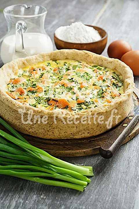 Photo de Quiche au saumon