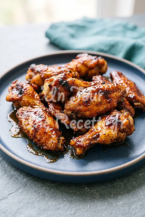 Photo de Ailes de poulet sauce barbecue à l'airfryer