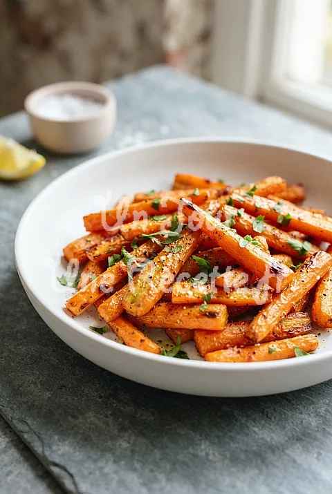 Photo de Bâtonnets de carottes à l'air fryer